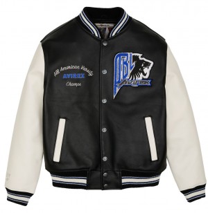 Avirex Black Lions Varsity Jacket Jassen Heren Gekleurd | SVXEN-0685