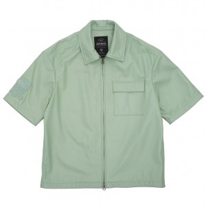 Avirex Nappa Leather Shirt Jacket Jassen Heren Gekleurd | RCNKQ-3201